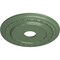 Ekena Millwork Dublin Ceiling Medallion (Canopies up to 5 1/8"), 17 7/8"OD x 3 5/8"ID x 1 1/4"P, Athenian Green CM17DUAGF - alternate 4